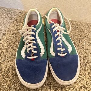 Old Yacht Club old skool vans | color block